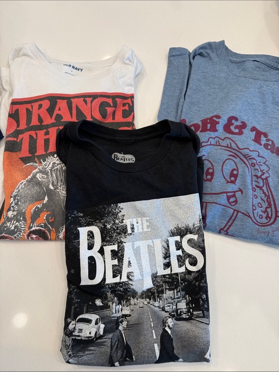 The Beatles Other - The Beatles Golf Stranger Things Graphic Tee Bundle